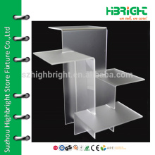 Desktop acrylic shoe display stand